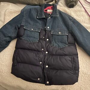 Denim and Puffer Jacket